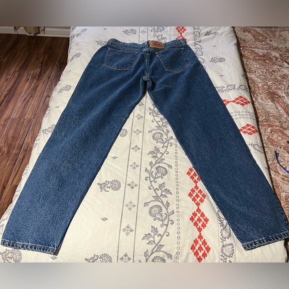 Levi’s | Missy Size 16 | Vintage 560 Loose Fit Straight Leg Blue Denim Jeans - Picture 2 of 4